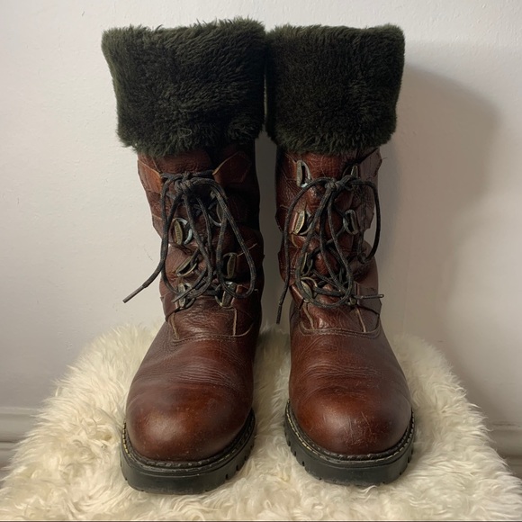Sorel Shoes - SOREL vintage winter leather boots